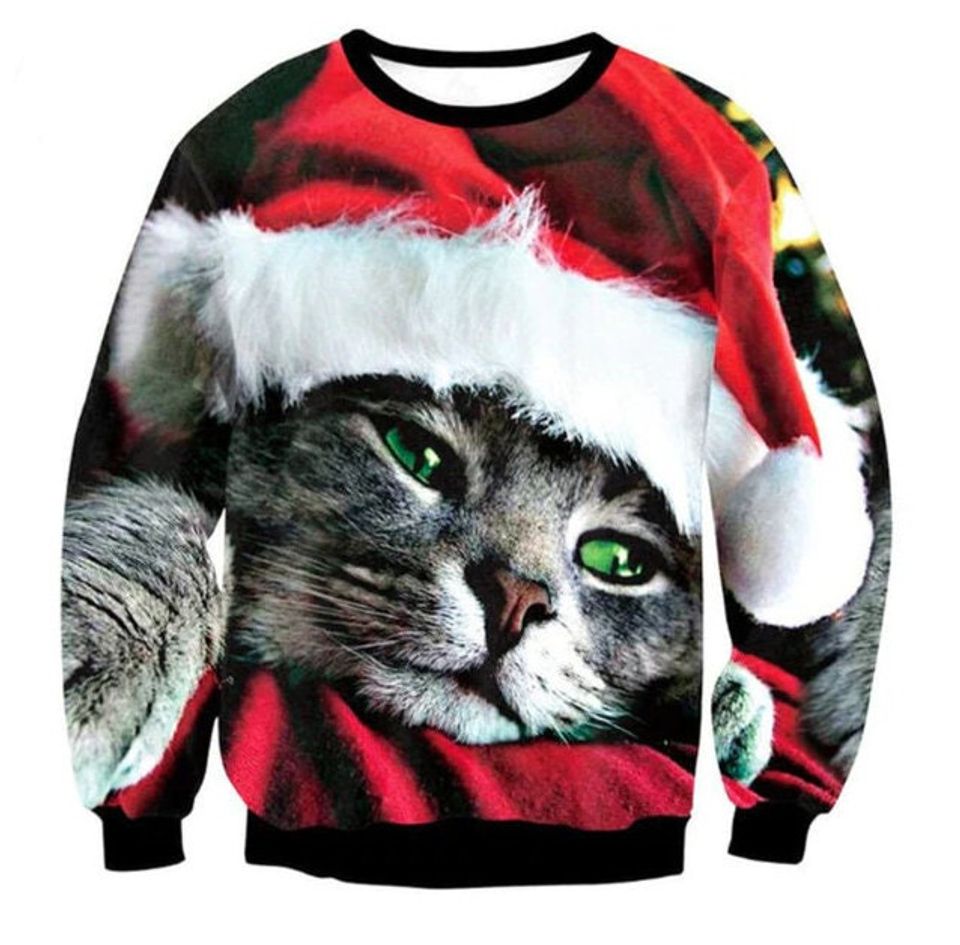Christmas Sweater Green Jumpers 3D Sweater