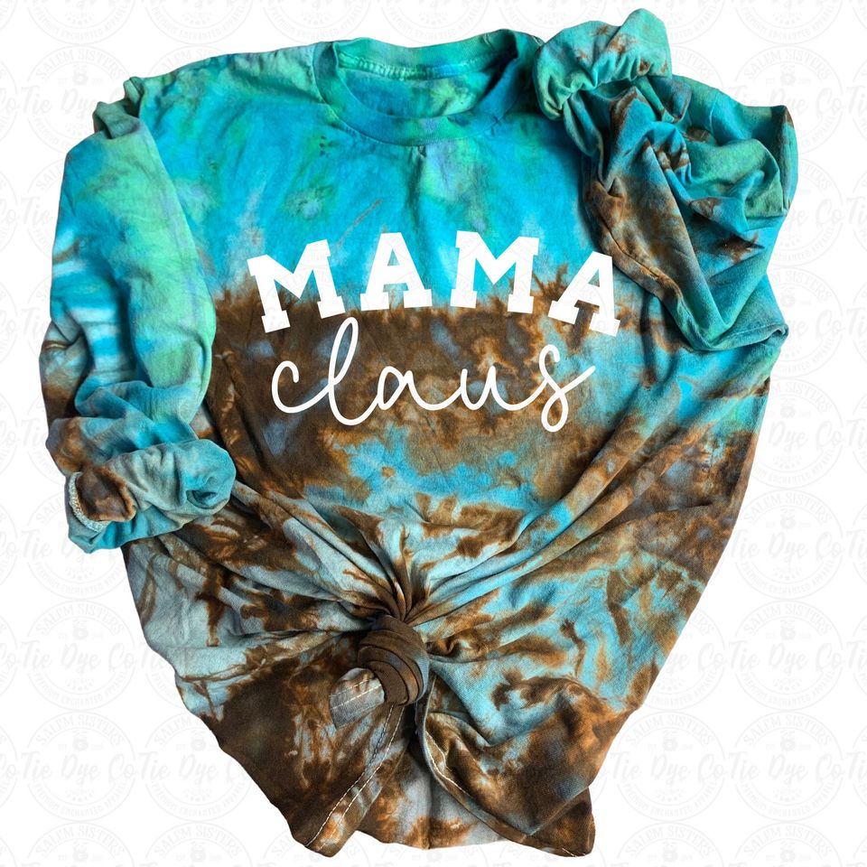 Christmas sweatshirt, Christmas Tie Dye 3D Sweater