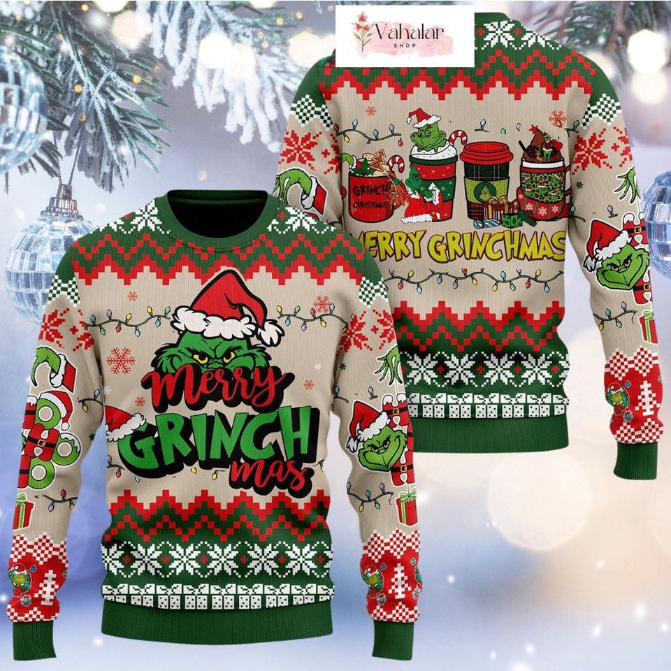 Christmas The Grin.ch Ugly Sweater, Grin.ch Stolen Christmas Sweater