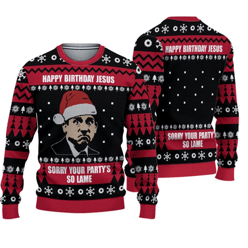 Christmas The Office Ugly Sweater, Funny Office Ugly Christmas Sweater