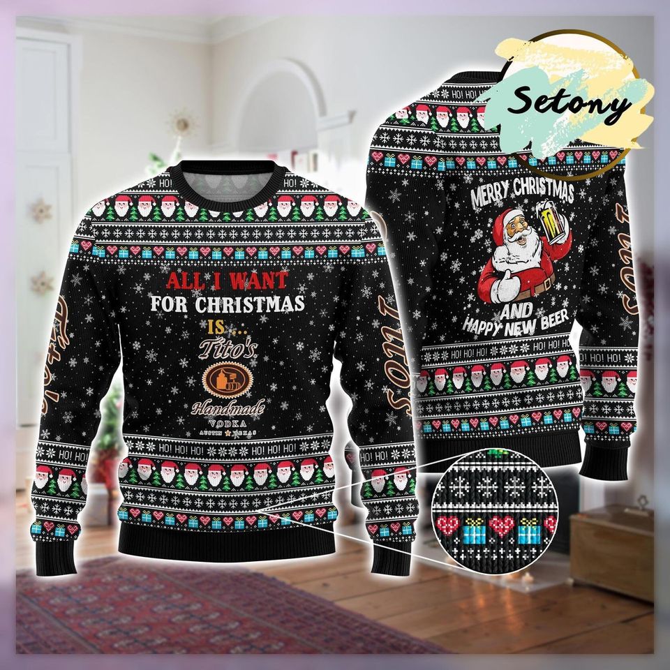 Christmas Tito Handmade Sweater, Tito Handmade Christmas Sweater