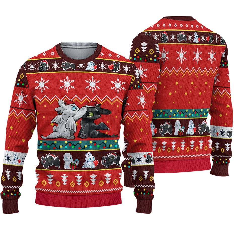 Christmas Toothless Ugly Sweater