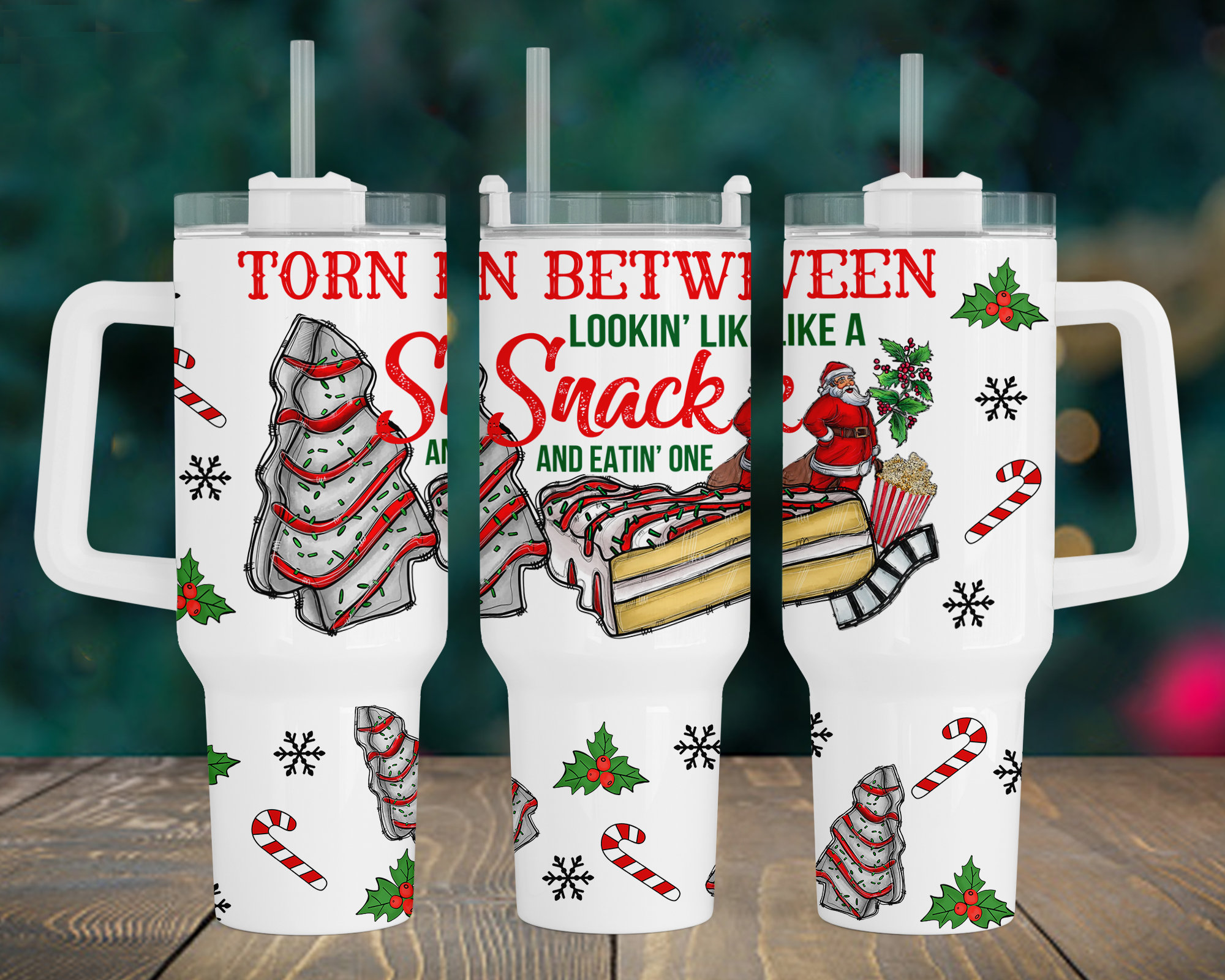 Christmas Tree Cake Funny Quote Custom Stanley Cup 40 oz 30 oz Tumbler With HandleTVC2301959