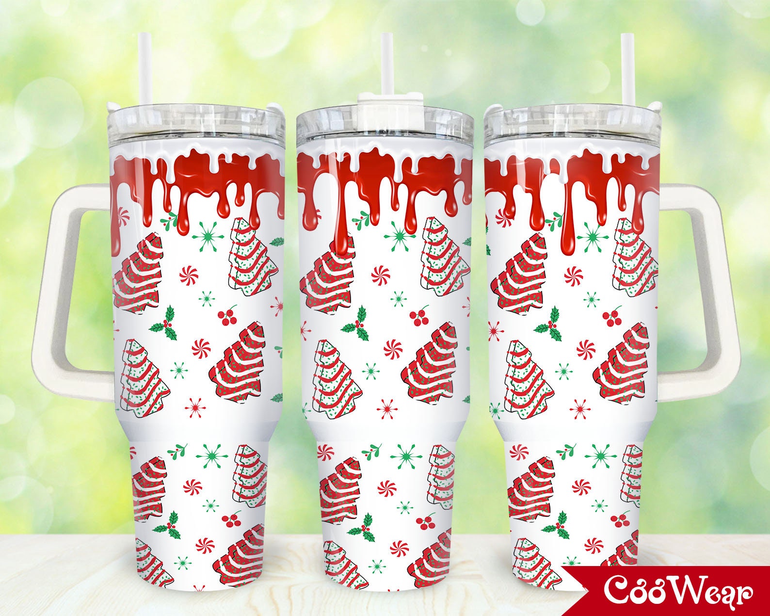 Christmas Tree Cakes Custom Stanley Cup 40 oz 30 oz Tumbler With HandleTVC2301862