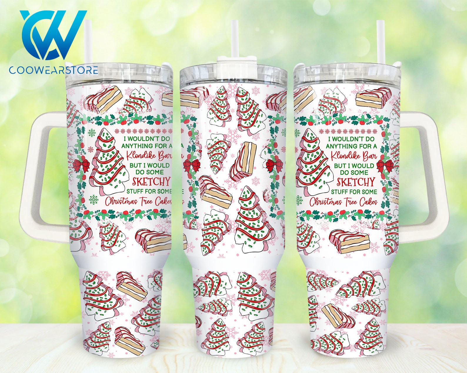 Christmas Tree Cakes Custom Stanley Cup 40 oz 30 oz Tumbler With HandleTVC2301863