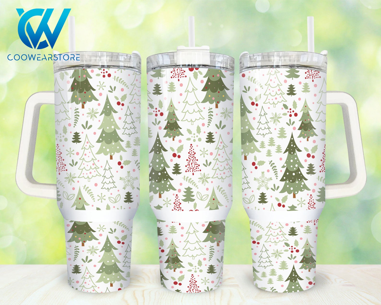 Christmas Trees Custom Stanley Cup 40 oz 30 oz Tumbler With HandleTVC2301862