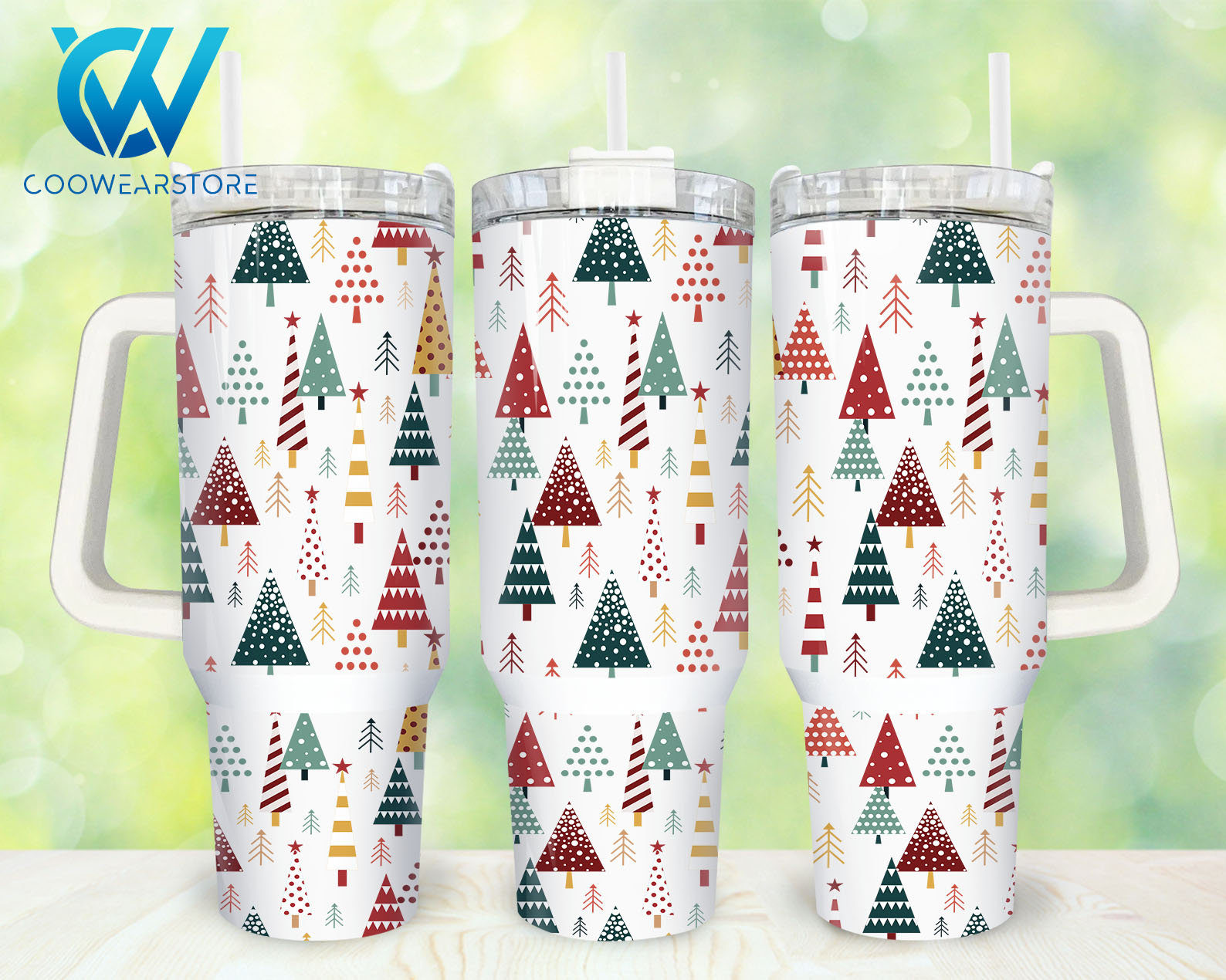 Christmas Trees Custom Stanley Cup 40 oz 30 oz Tumbler With HandleTVC2301871