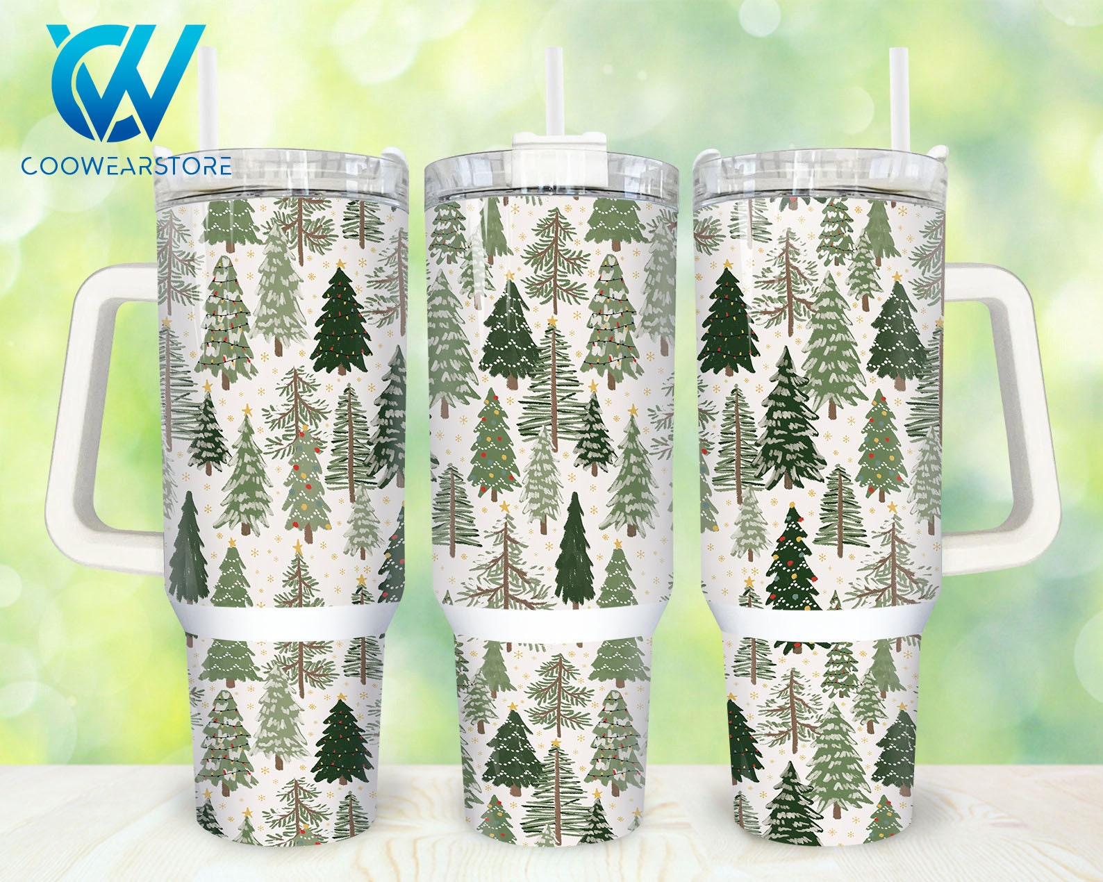Christmas Trees Custom Stanley Cup 40 oz 30 oz Tumbler With HandleTVC2301874