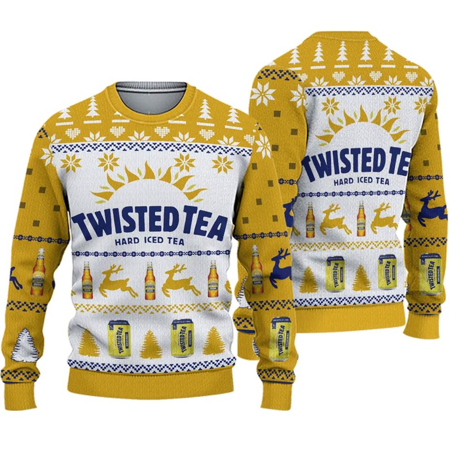 Christmas Twisted Tea Sweater