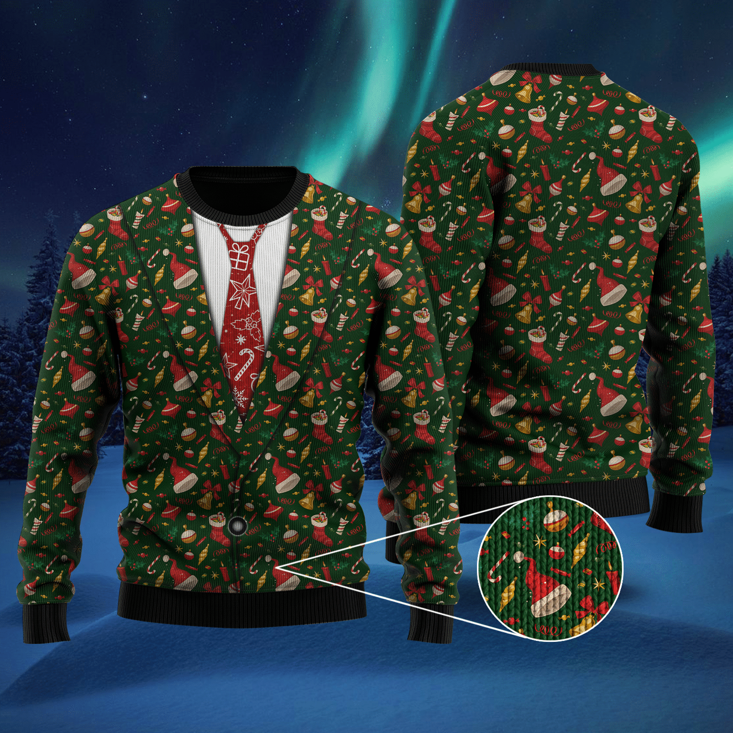 Christmas Ugly Christmas Sweater Adult 3D Funny Matching for family