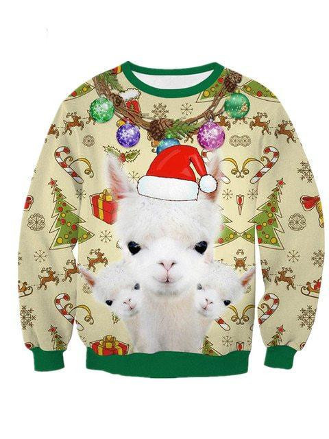 Christmas Ugly Christmas Sweater Adult 3D Funny Matching for family