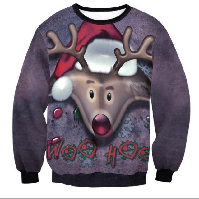 Christmas Ugly Christmas Sweater Adult 3D Funny Matching for family