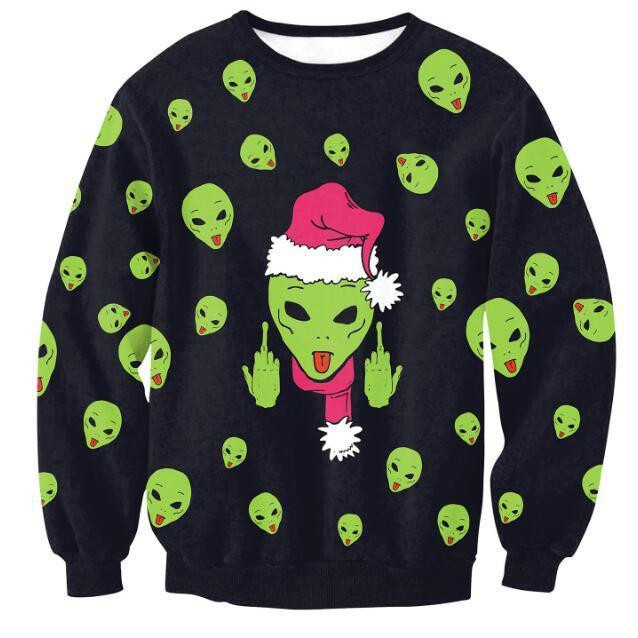 Christmas Ugly Christmas Sweater Adult 3D Funny Matching for family