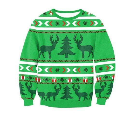 Christmas Ugly Christmas Sweater Adult 3D Funny Matching for family