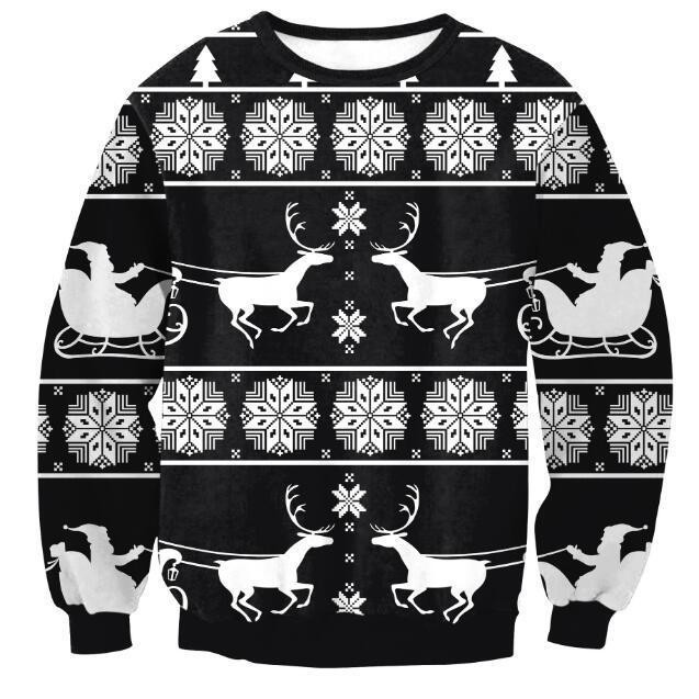 Christmas Ugly Christmas Sweater Adult 3D Funny Matching for family