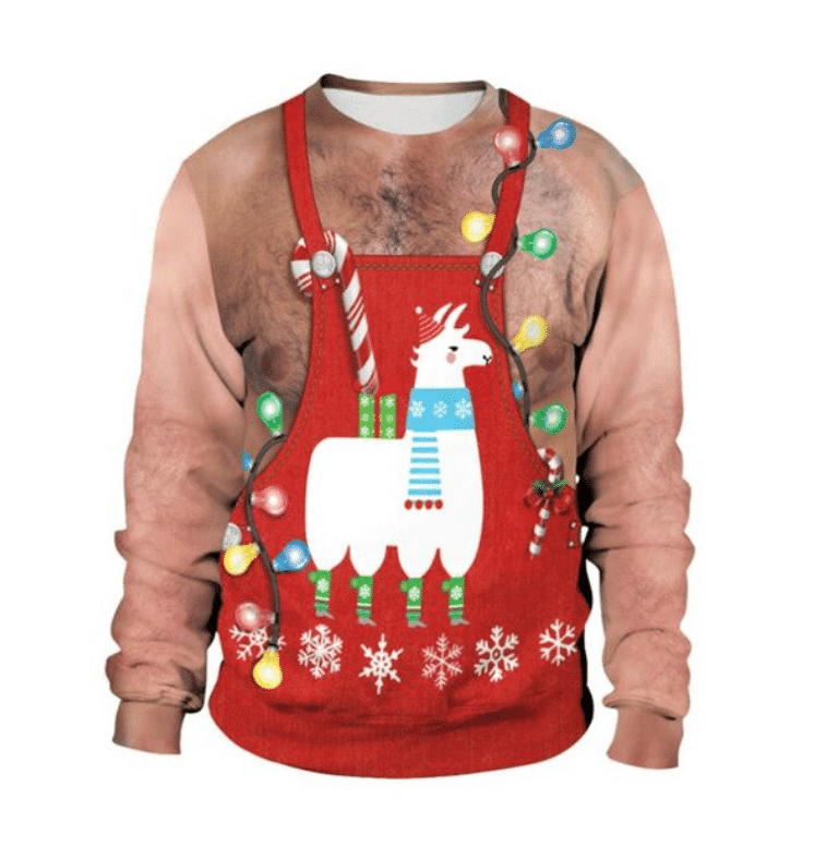 Christmas Ugly Christmas Sweater Adult 3D Funny Matching for family