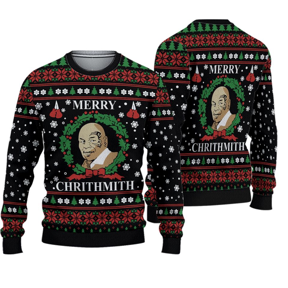 Christmas Ugly Sweater for Fan /Mike Tyson-Sweater,Gift For Fans.