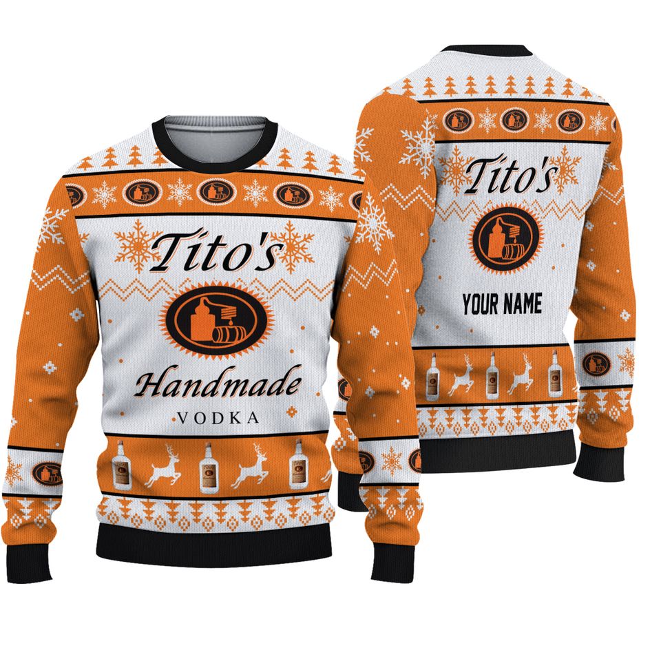 Christmas Ugly Titos Christmas Sweater
