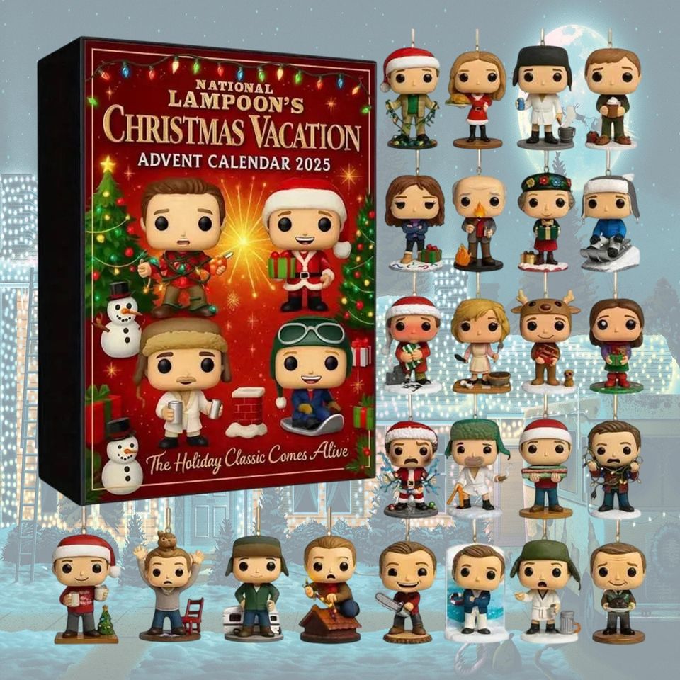 Christmas Vacation 2025 Advent Calendar, 24 Mini Gifts, Fun Christmas Movie Countdown Box - Image 2