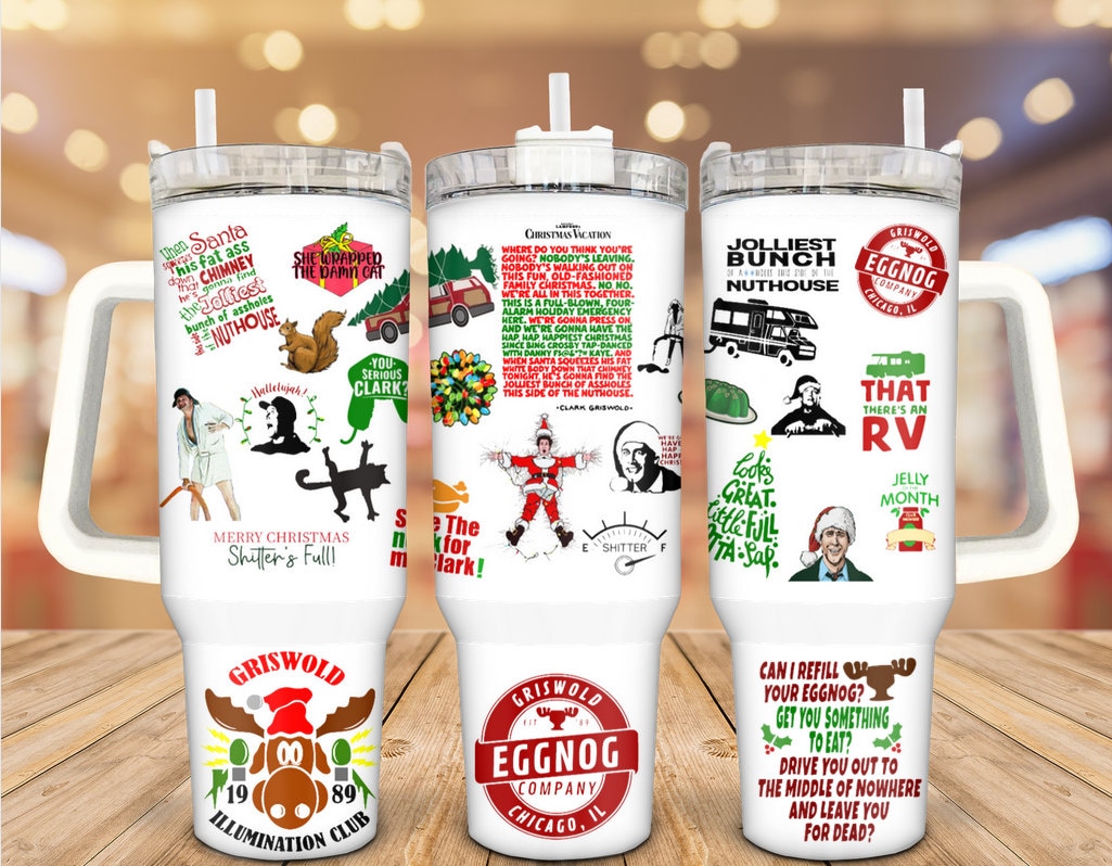 Christmas Vacation Movies Custom Stanley Cup 40 oz 30 oz Tumbler With HandleTVC2301938