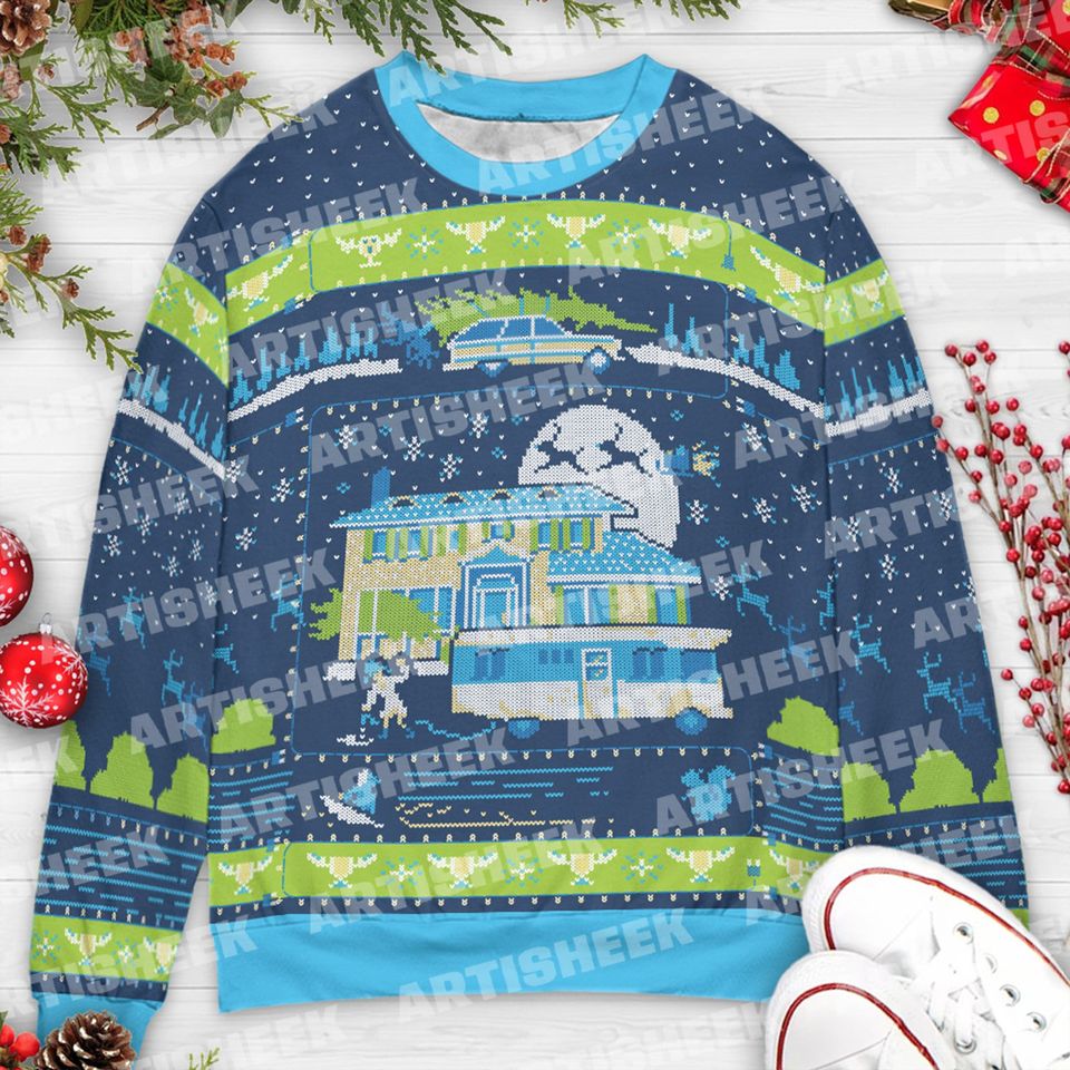 Christmas Vacation Shitter's Full National Lampoon Sweater