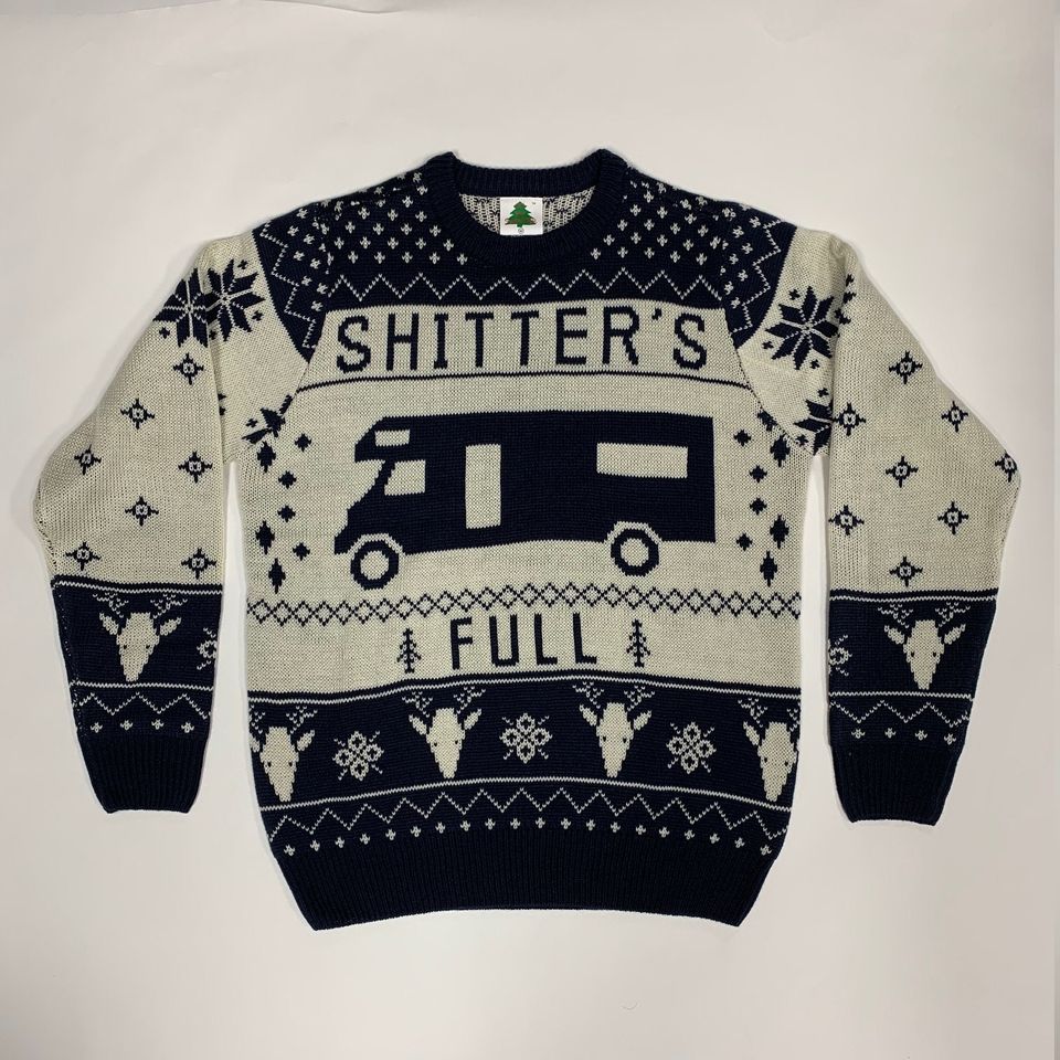 Christmas Vacation Shitter's Full Ugly Christmas Sweater