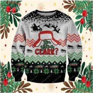Christmas Vacation Ugly Christmas Sweater Adult 3D Funny Matching for family