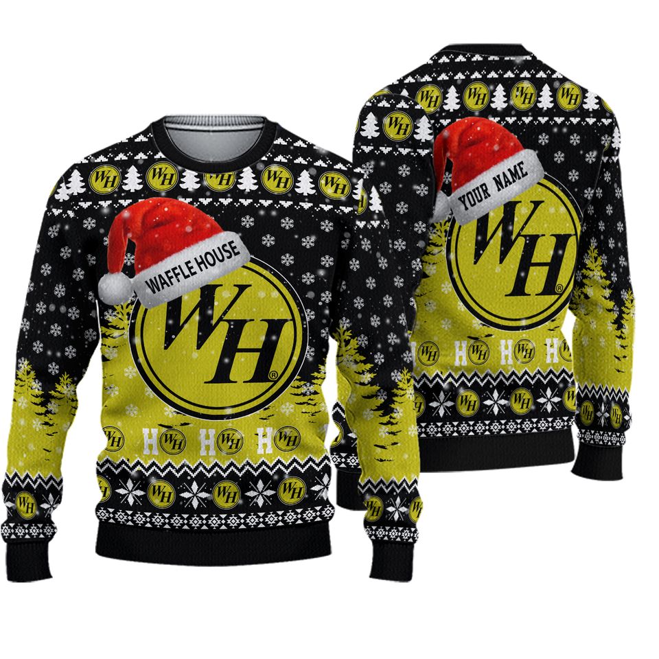 Christmas Waffle House Sweater