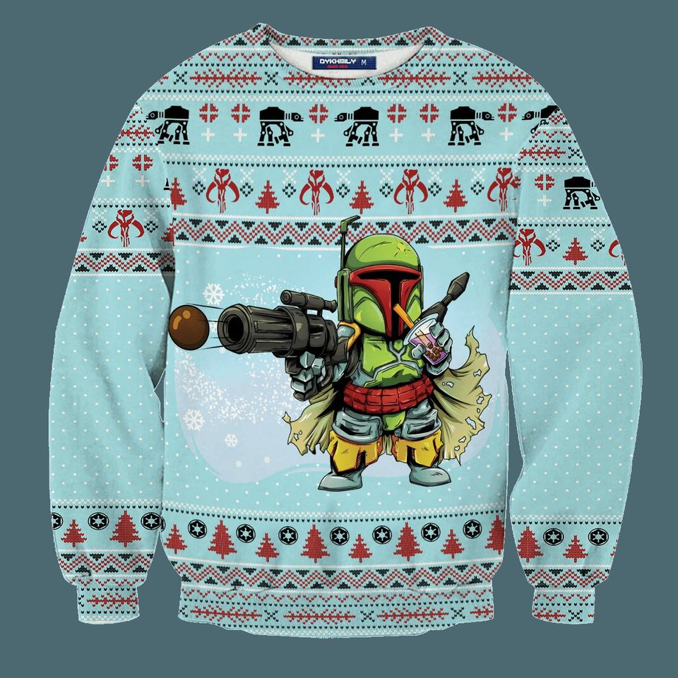 Christmas Wars Knitted Christmas 3D Sweater