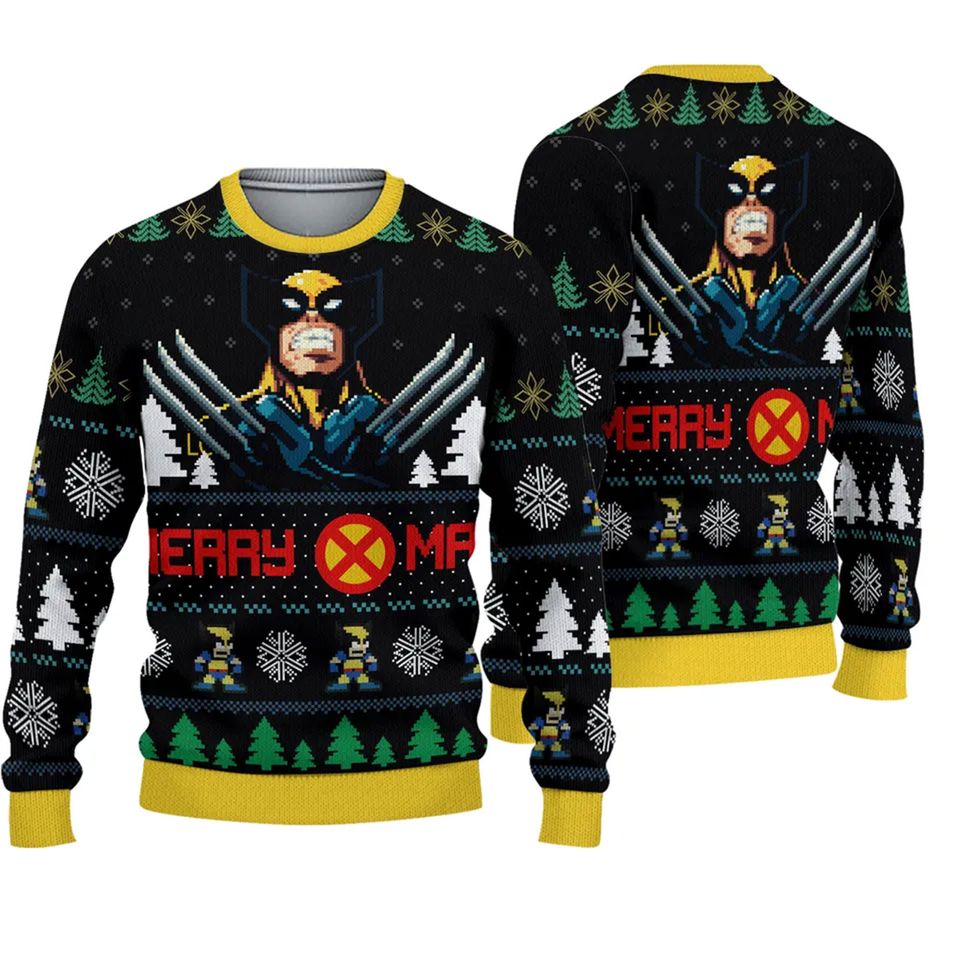 Christmas Wolverine Sweater