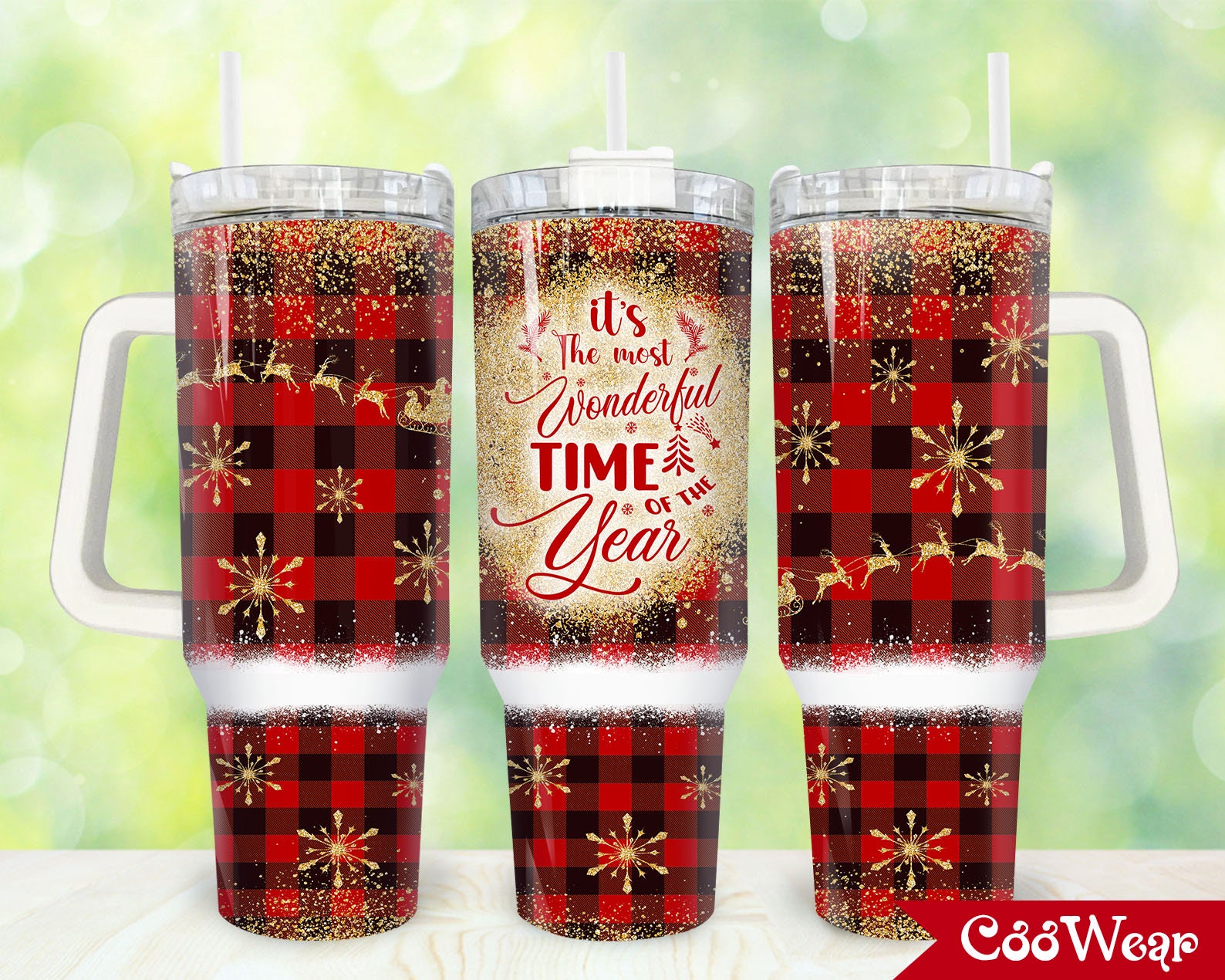 Christmas Wonderful Time Custom Stanley Cup 40 oz 30 oz Tumbler With HandleTVC2301864