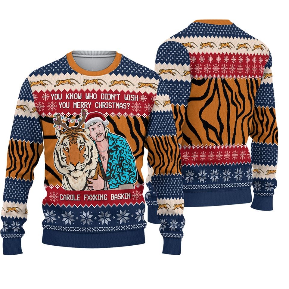 Christmas You Know Who Didn't Wish You Ugly 3D Sweater