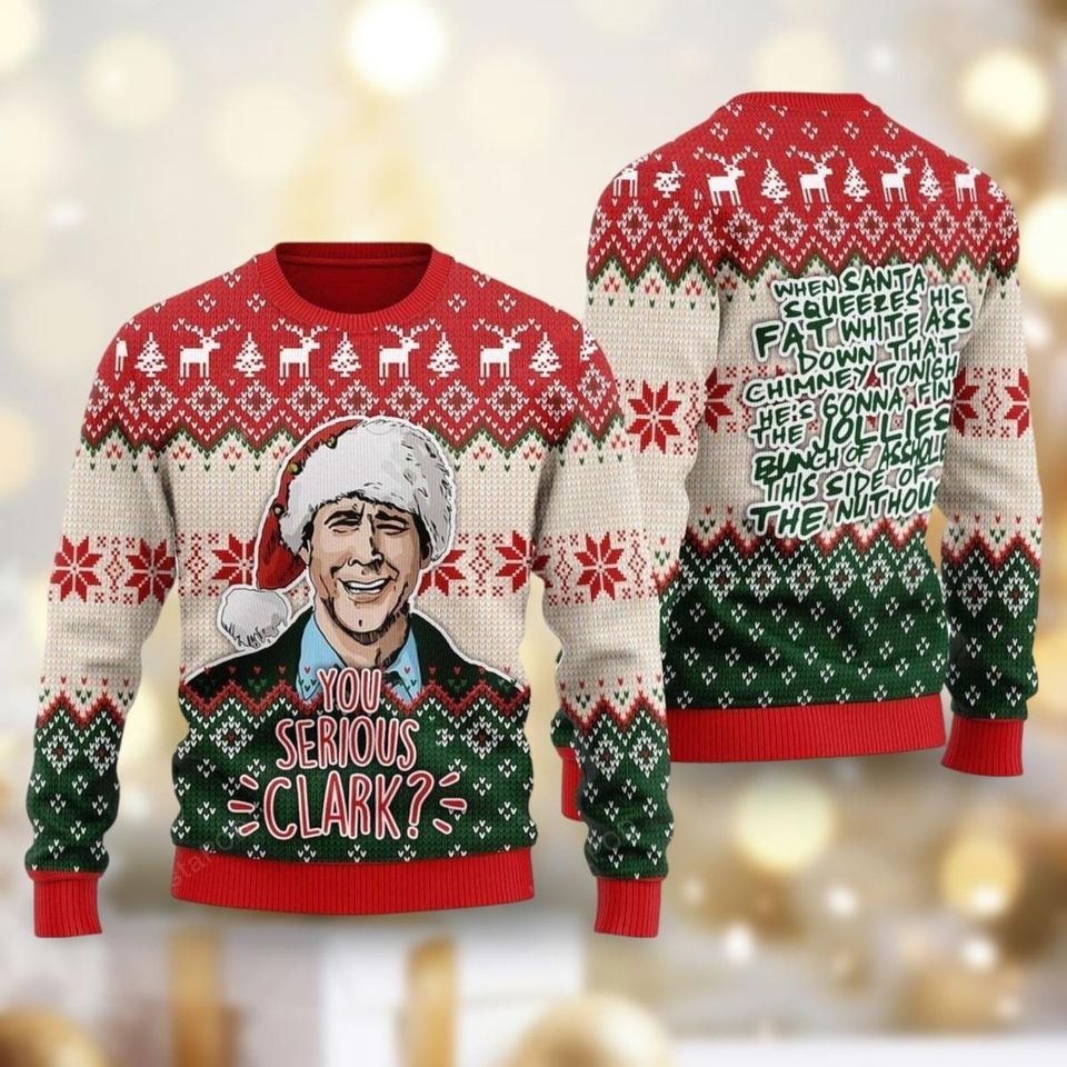 Christmas You Serious Clark Sweater, Griswold Family Sweater