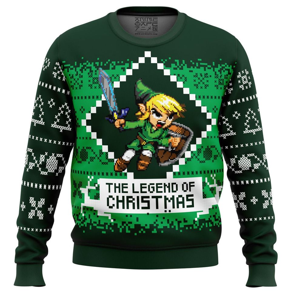 Christmas Zelda Ugly Christmas Sweater