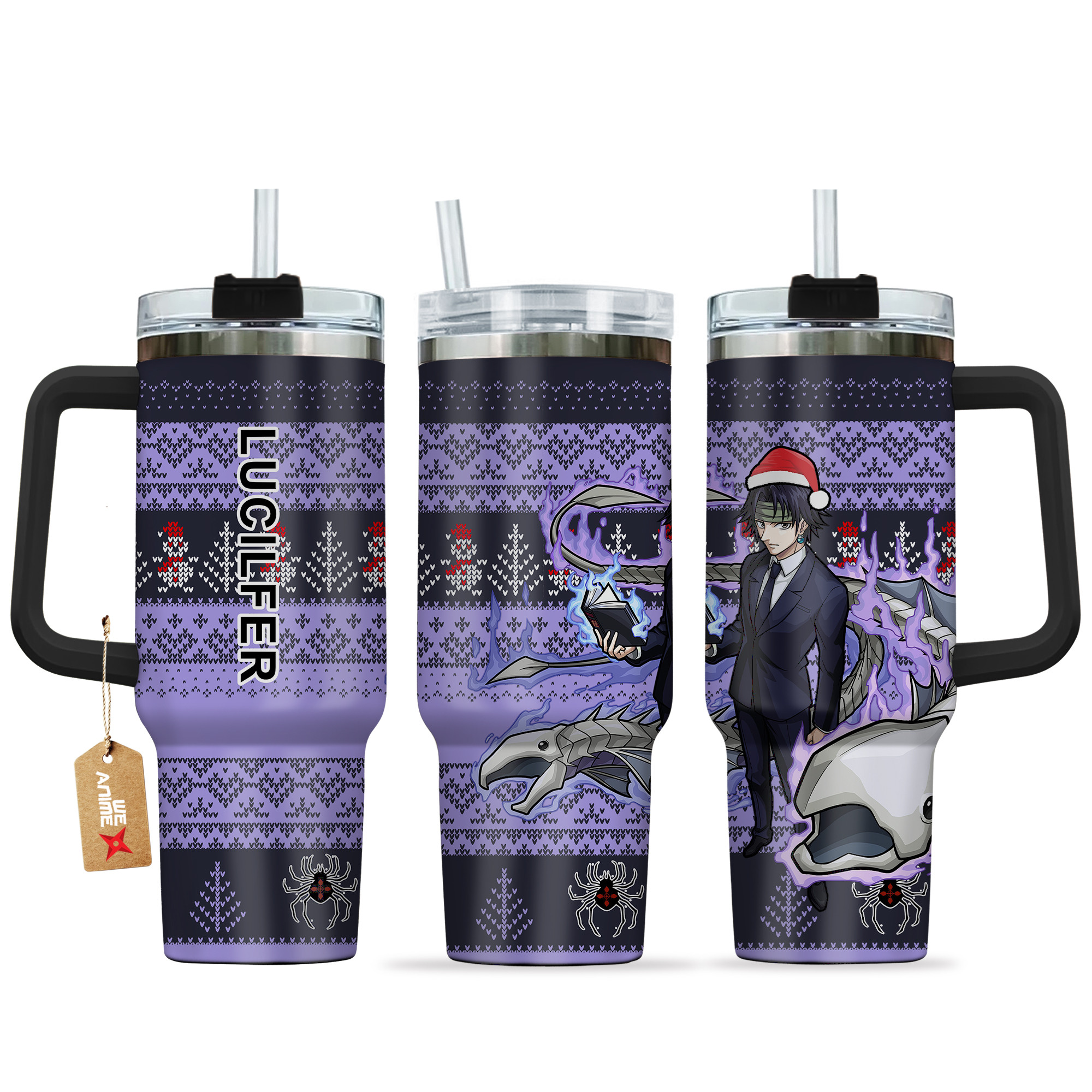 Chrollo Lucilfer Hunter x Hunter Anime Custom Stanley Cup 40 oz 30 oz Tumbler With HandleTVC2301160