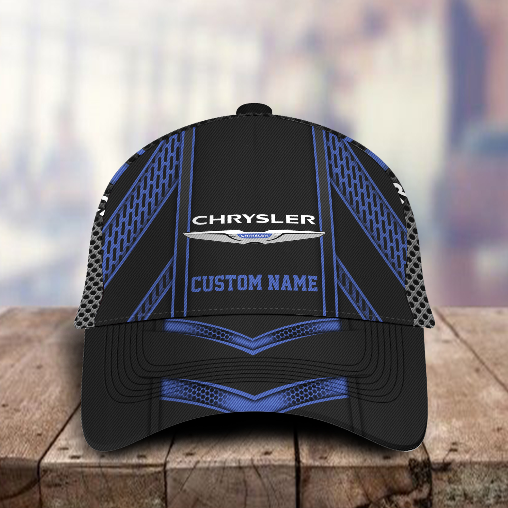 Chrysler 3D Classic Cap Hat Personalized Name For Men Women Trucker Hats Custom Hats Gifts For Men & Women