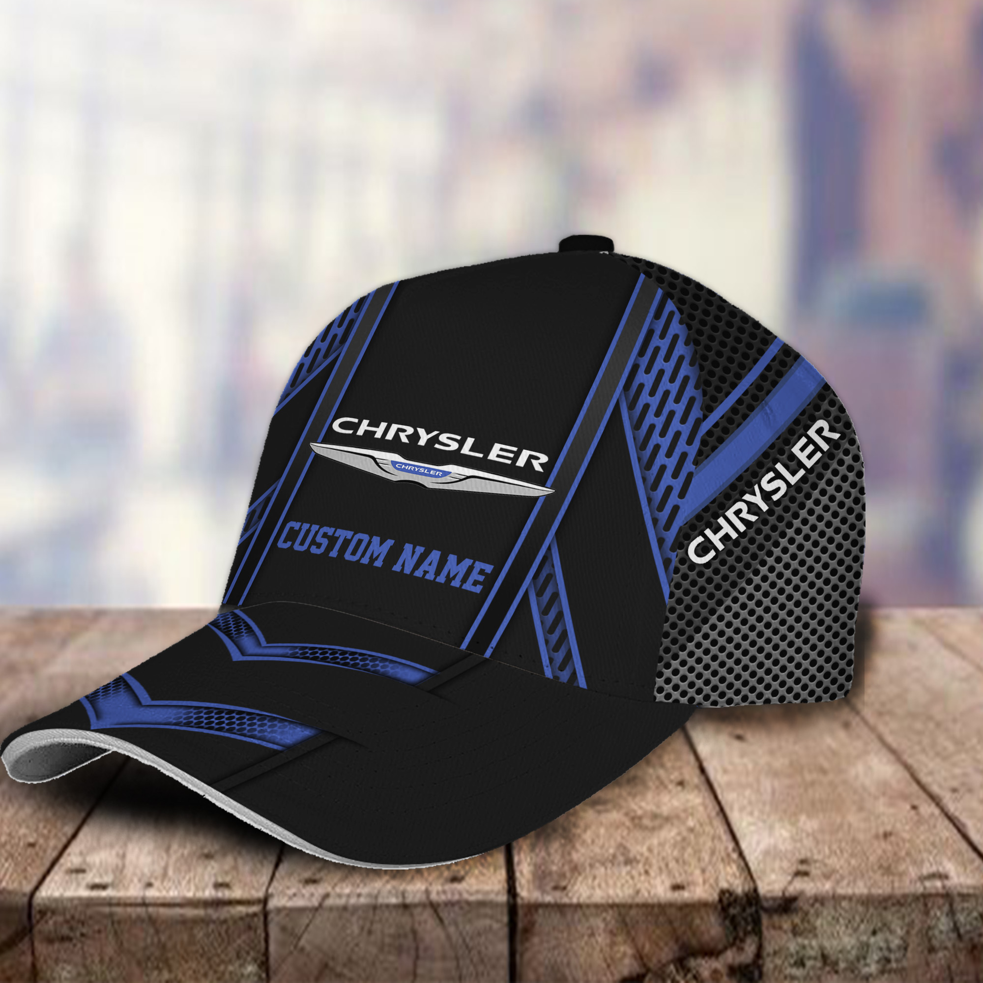 Chrysler 3D Classic Cap Hat Personalized Name For Men Women Trucker Hats Custom Hats Gifts For Men & Women