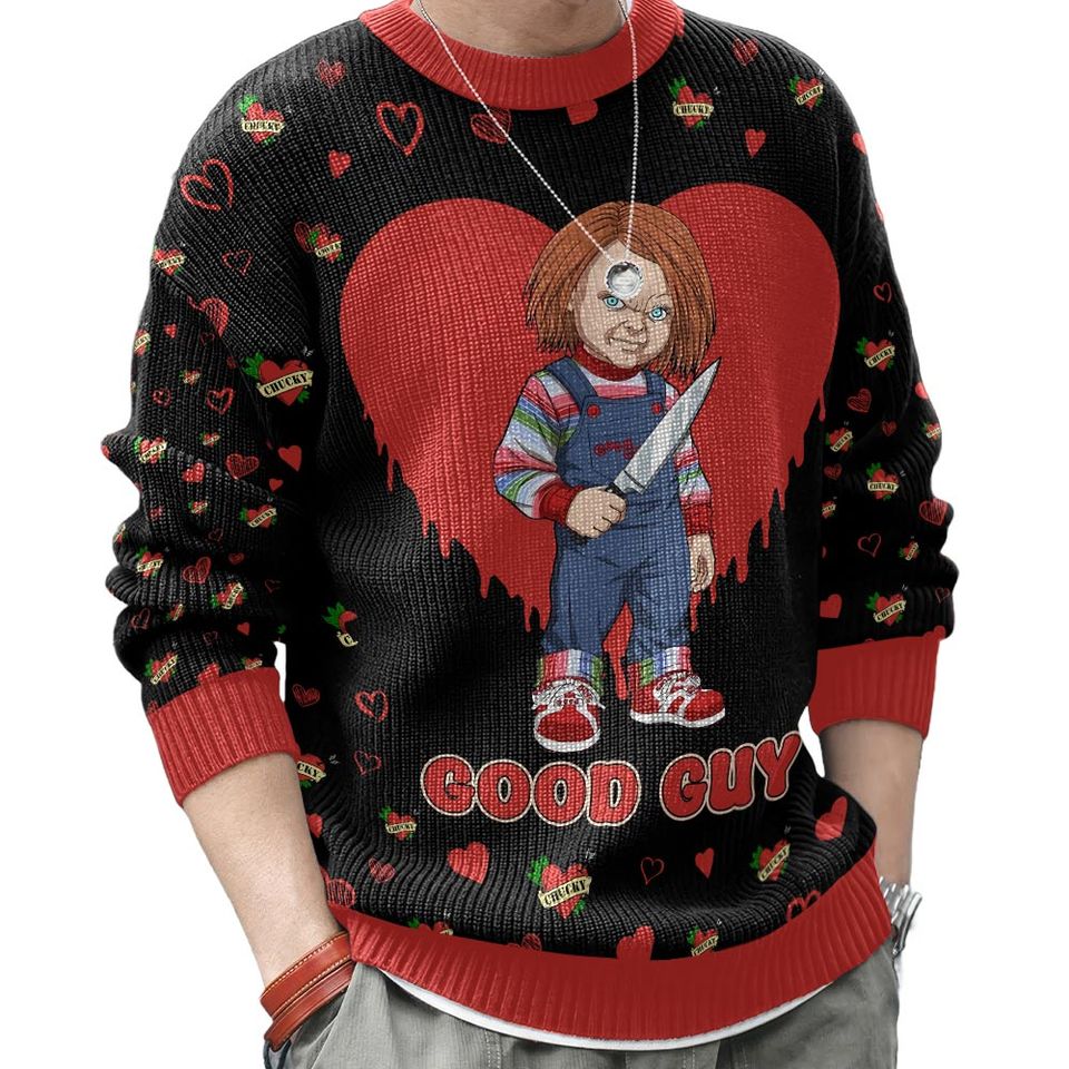 Chucky and Tiff - Couple Valentine Sweater