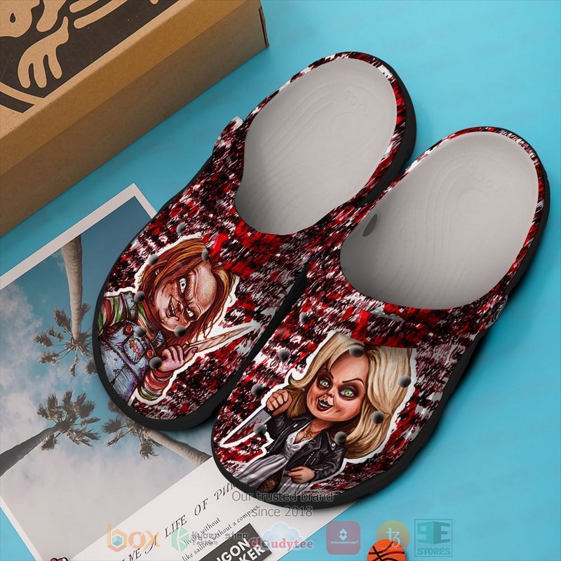 Chucky Horror Movie Crocs Crocband Clogs Shoes Comfortable For Men Women and Kids