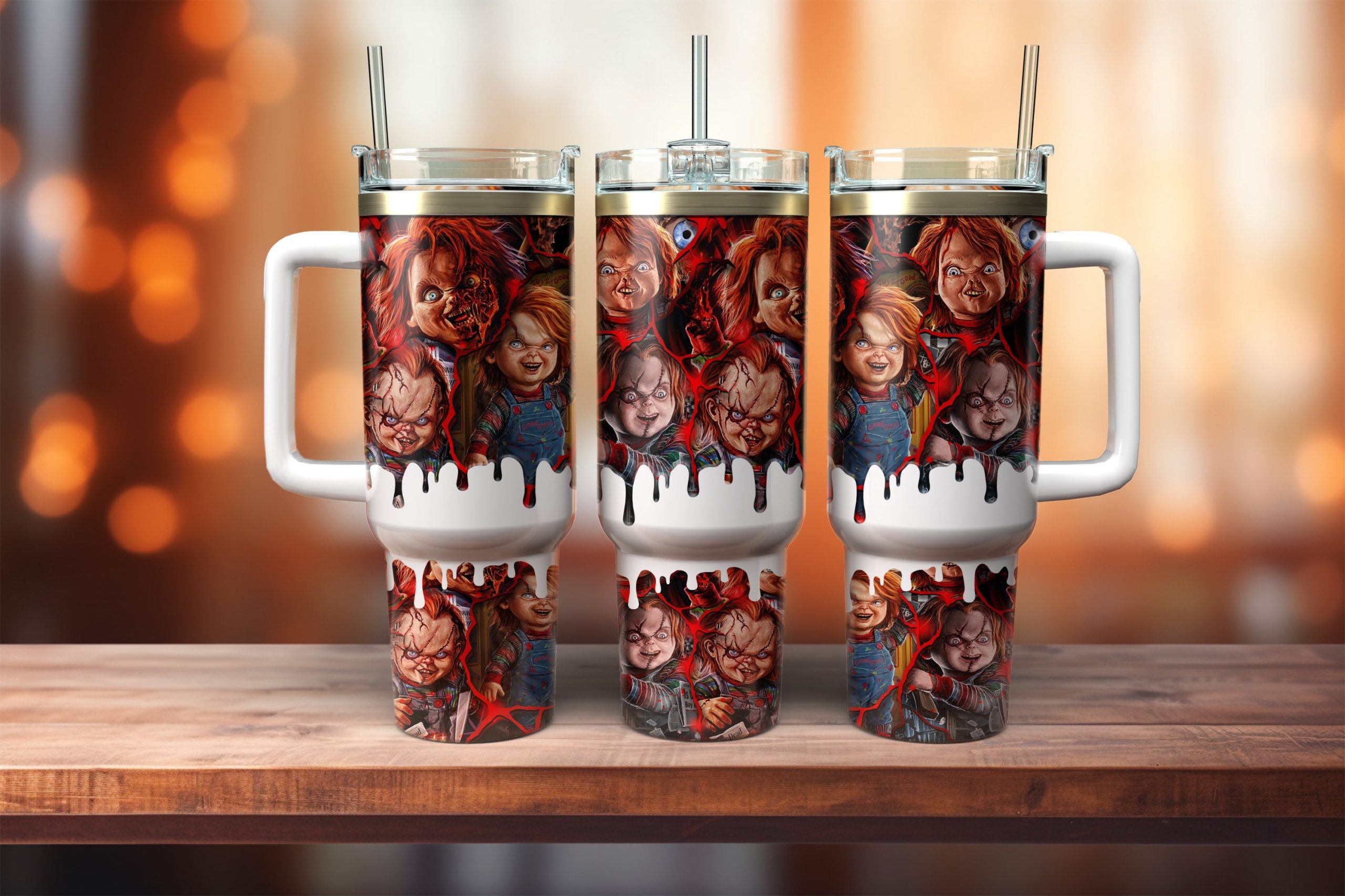Chucky Movies Custom Stanley Cup 40 oz 30 oz Tumbler With HandleTVC2301878