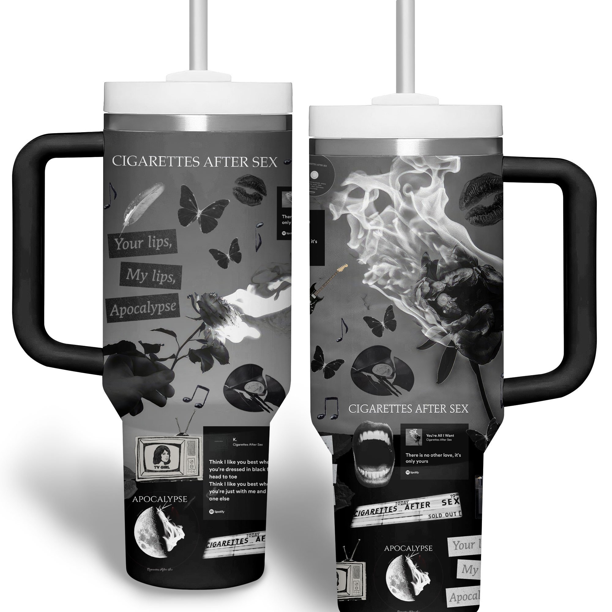 Cigarettes After Sex Music Custom Stanley Cup 40 oz 30 oz Tumbler With HandleTVC2301514