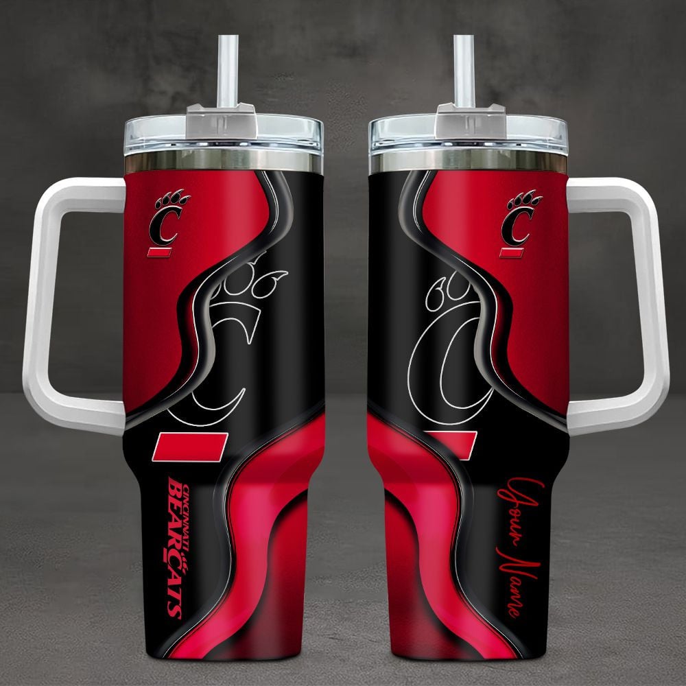 Cincinnati Bearcats NCAA Custom Stanley Cup 40 oz 30 oz Tumbler With HandleTVC2301105