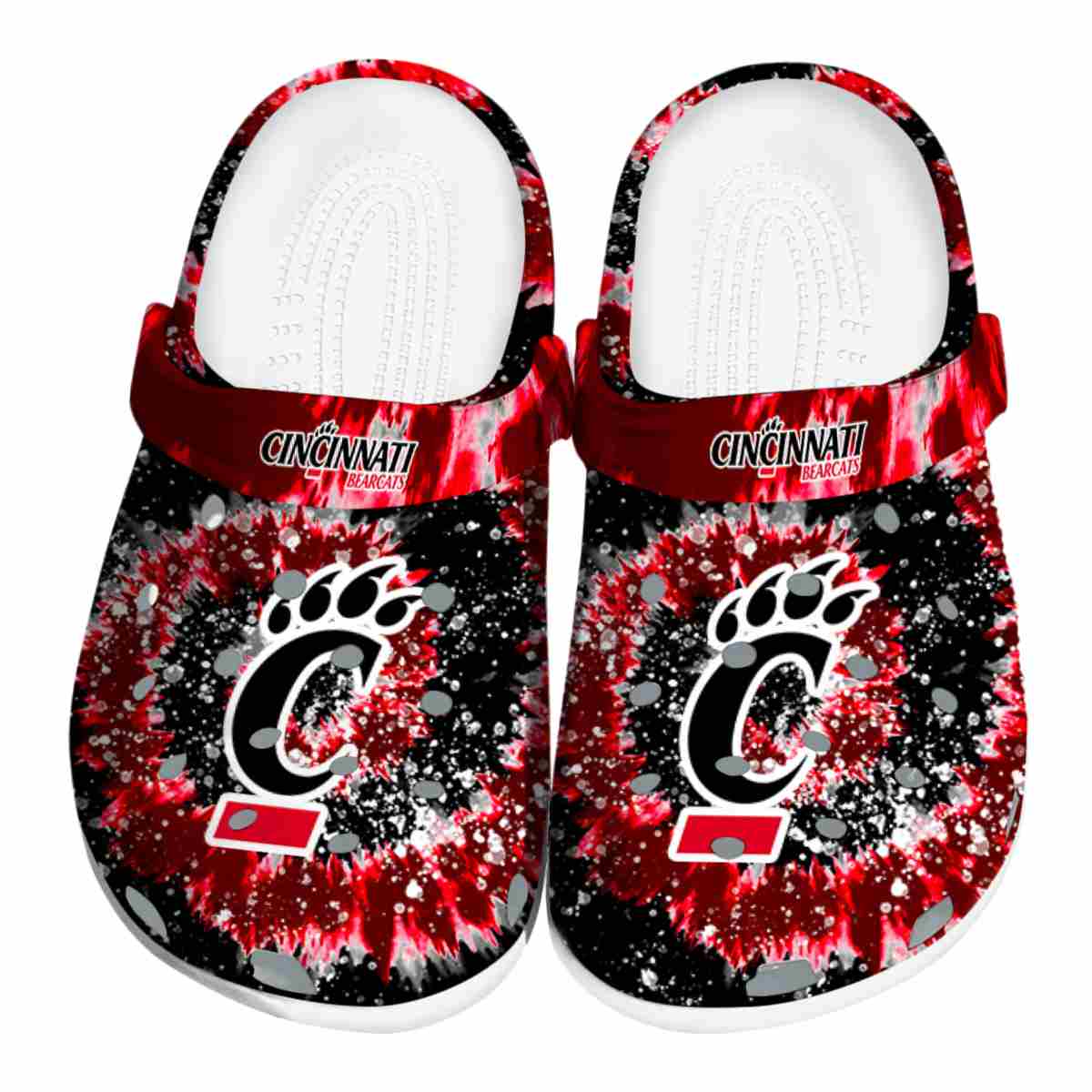 Cincinnati Bearcats NCAA Sport Crocs Crocband Clogs Shoes Comfortable For Men Women and Kids