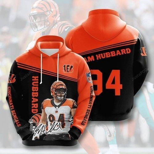 Cincinnati Bengals American 3D All Over Print Hoodie, Zip Hoodie