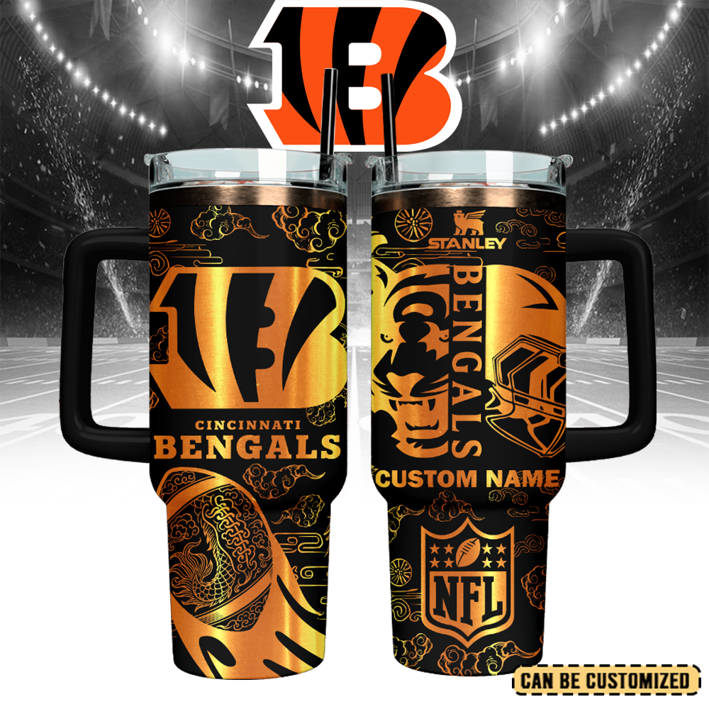 Cincinnati Bengals Custom Stanley Cup 40 oz 30 oz Tumbler With HandleTVC2301107
