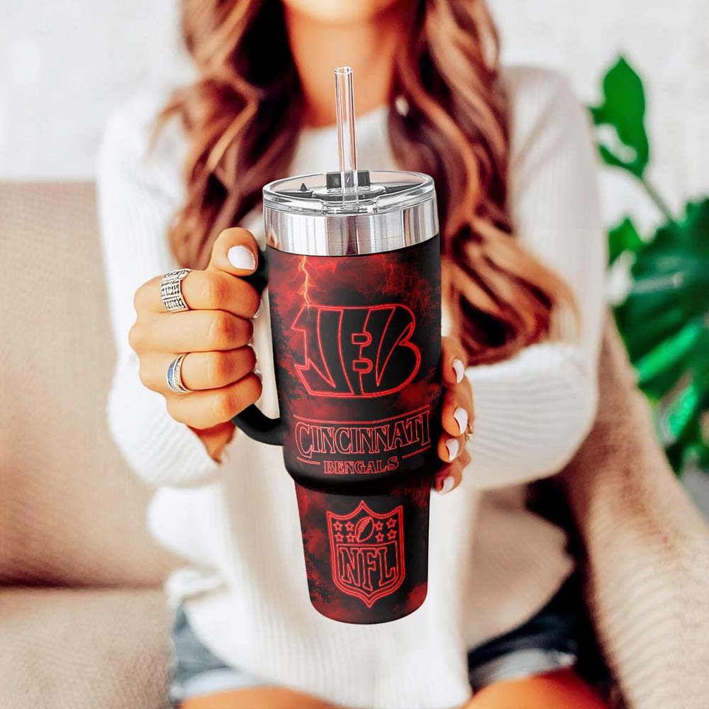 Cincinnati Bengals Custom Stanley Cup 40 oz 30 oz Tumbler With HandleTVC230186 - Image 2