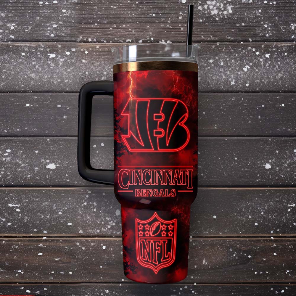 Cincinnati Bengals Custom Stanley Cup 40 oz 30 oz Tumbler With HandleTVC230186 - Image 5
