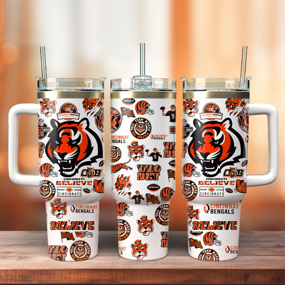 Cincinnati Bengals Football NFL Sport Custom Stanley Cup 40 oz 30 oz Tumbler With HandleTVC2301256