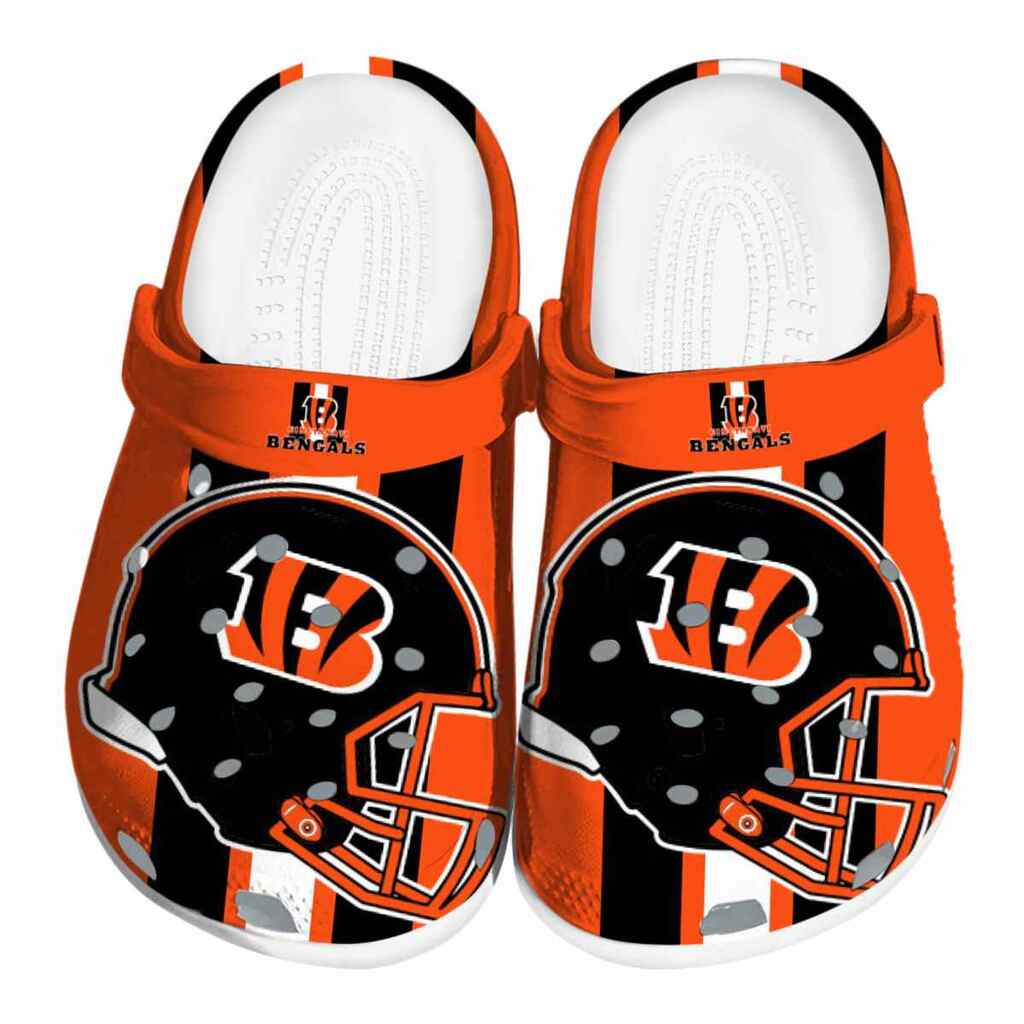 Cincinnati Bengals Helmet Stripes ClogTVC180100