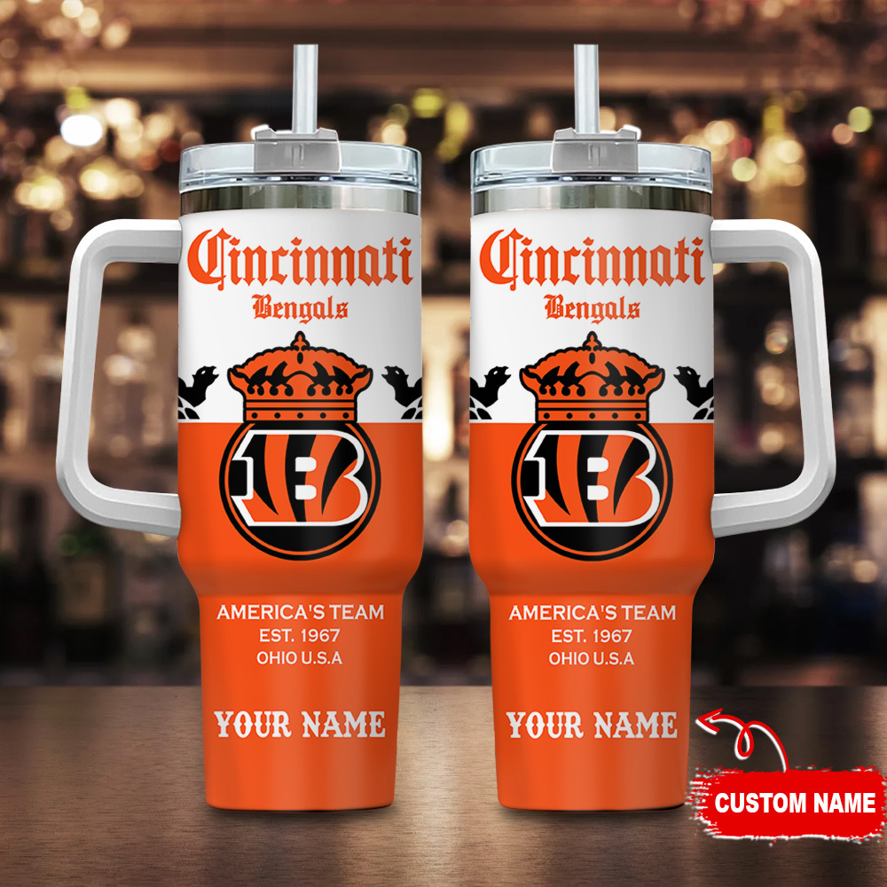 Cincinnati Bengals NFL Corona Extra Custom Stanley Cup 40 oz 30 oz Tumbler With HandleTVC2301112
